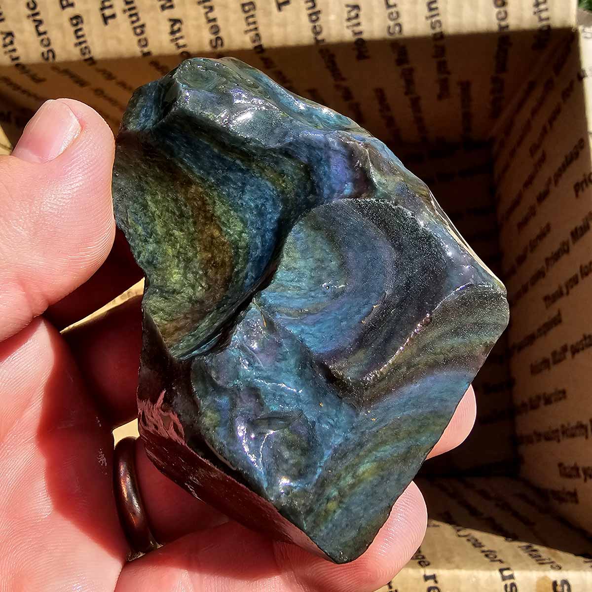 Jaw Dropping Velvet Obsidian Rough Flatrate!