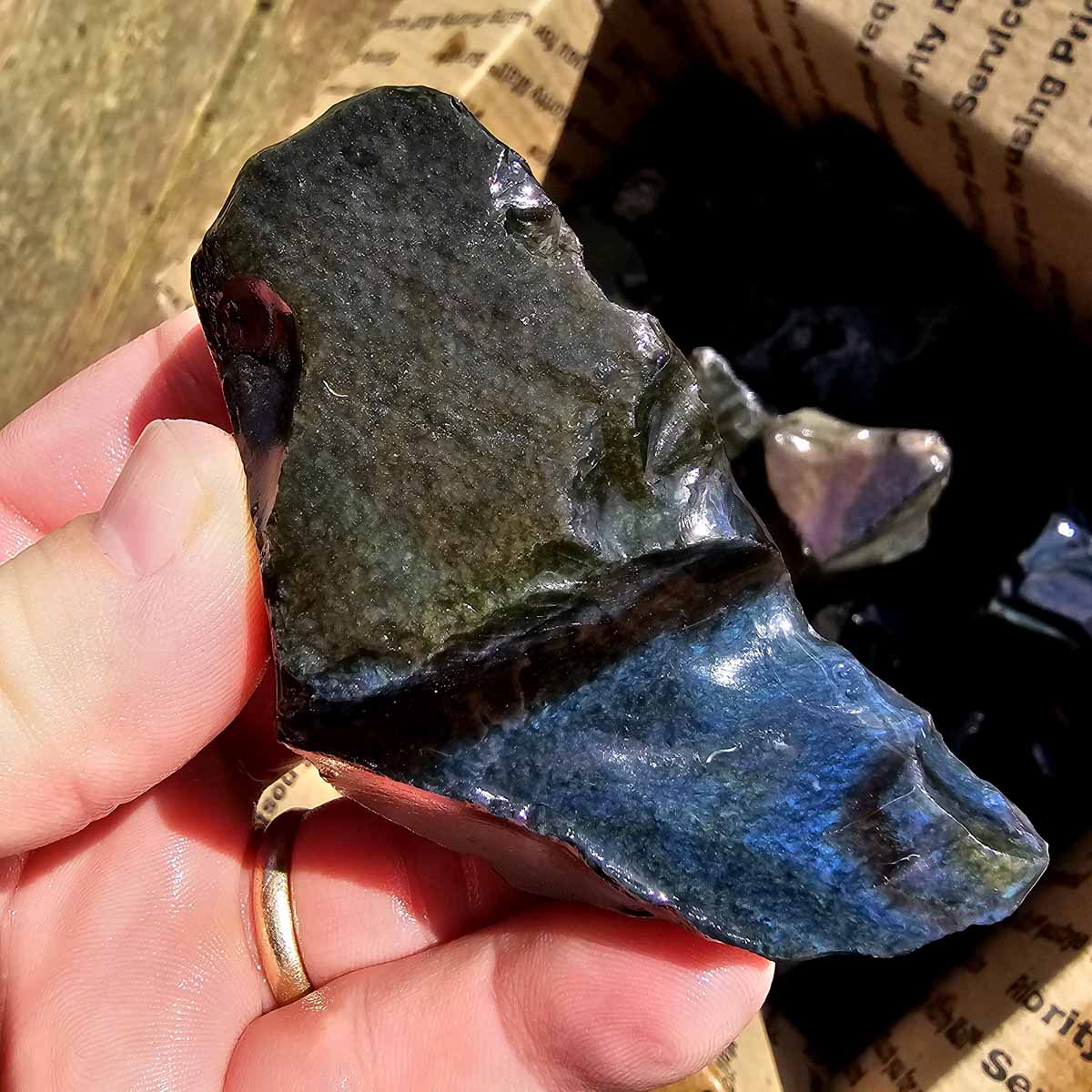 Jaw Dropping Velvet Obsidian Rough Flatrate!