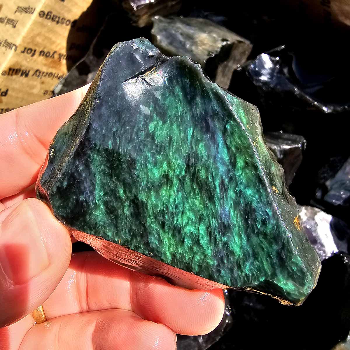 Jaw Dropping Velvet Obsidian Rough Flatrate!