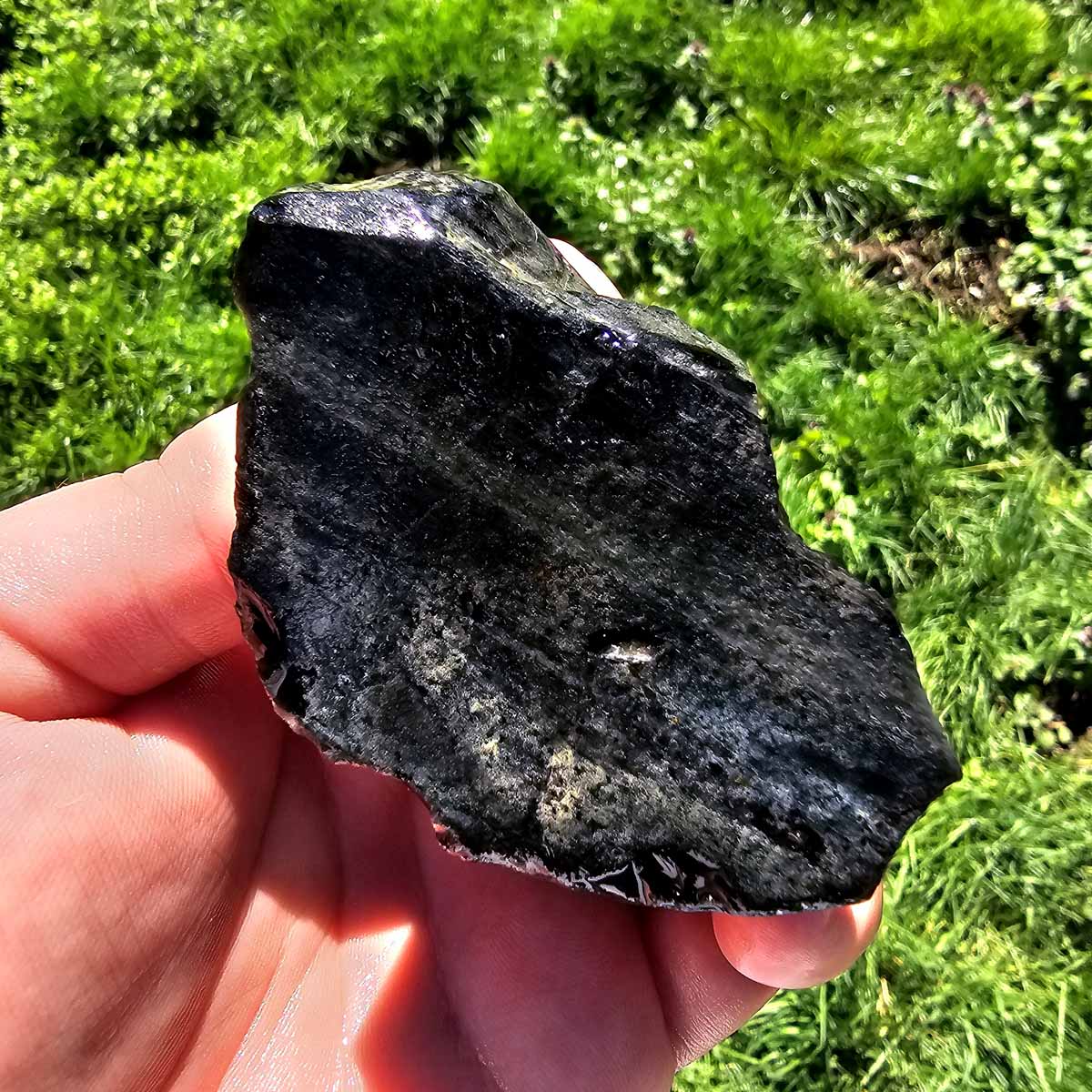 Highgrade Mexican Velvet Obsidian Rough Chunk!