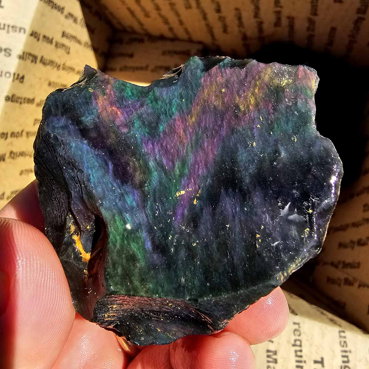 Jaw Dropping Velvet Obsidian Rough Flatrate!