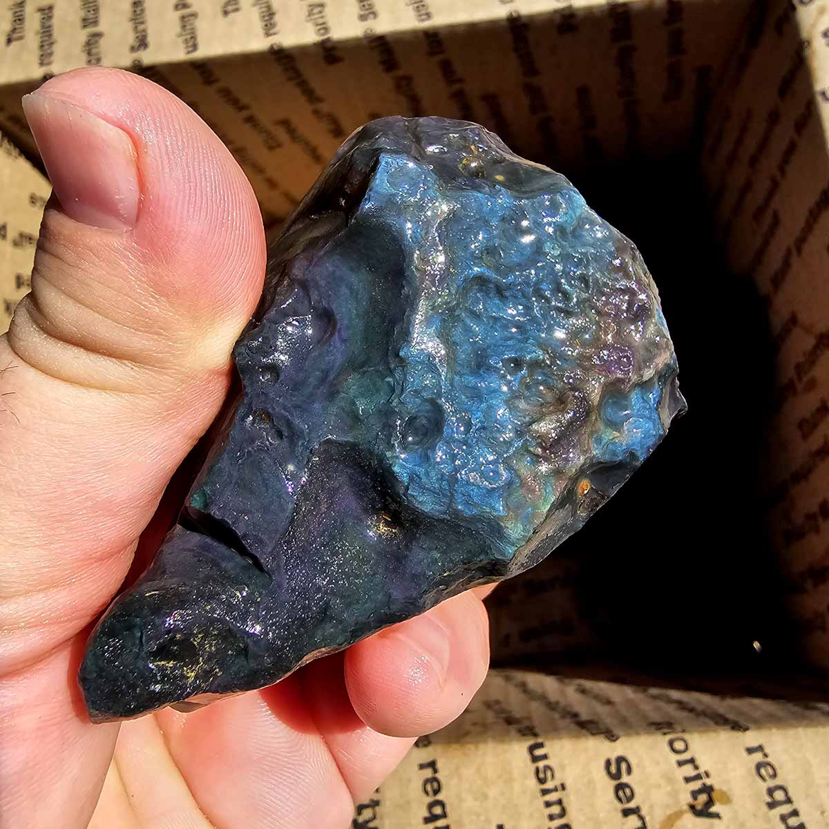 Jaw Dropping Velvet Obsidian Rough Flatrate!