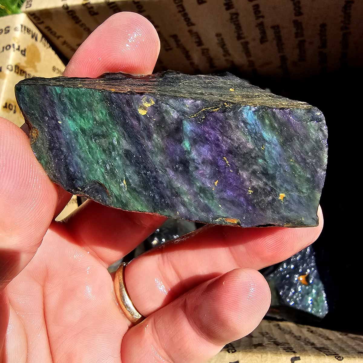 Jaw Dropping Velvet Obsidian Rough Flatrate!