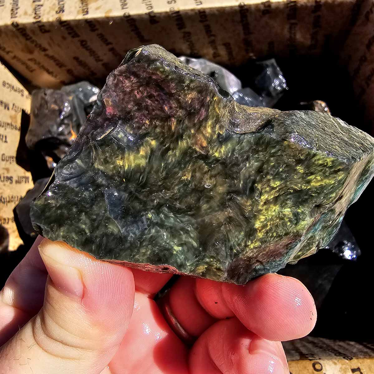 Jaw Dropping Velvet Obsidian Rough Flatrate!