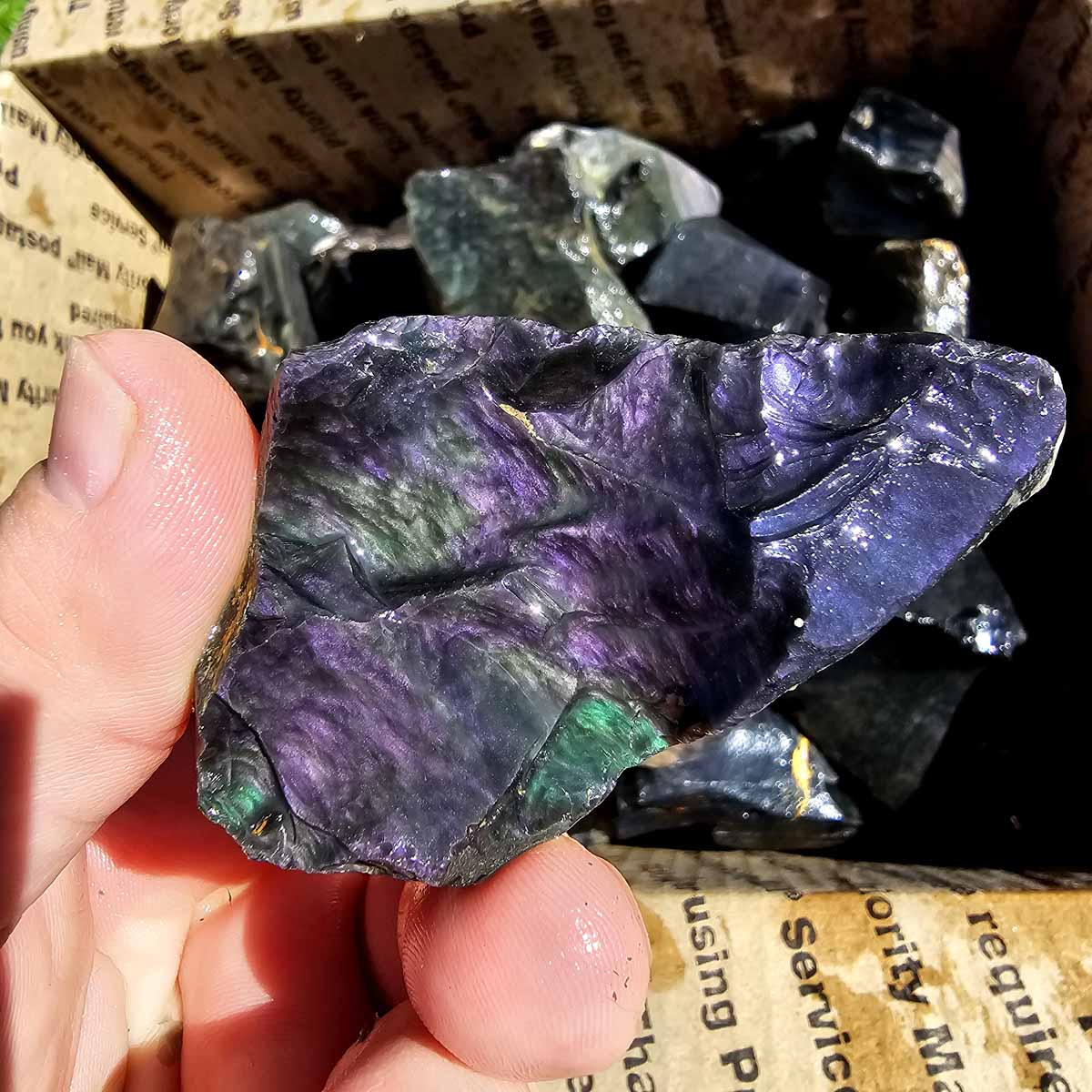 Jaw Dropping Velvet Obsidian Rough Flatrate!