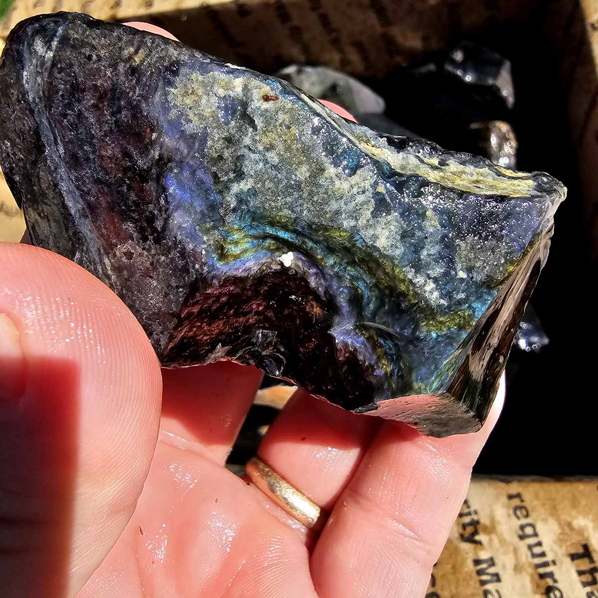 Jaw Dropping Velvet Obsidian Rough Flatrate!