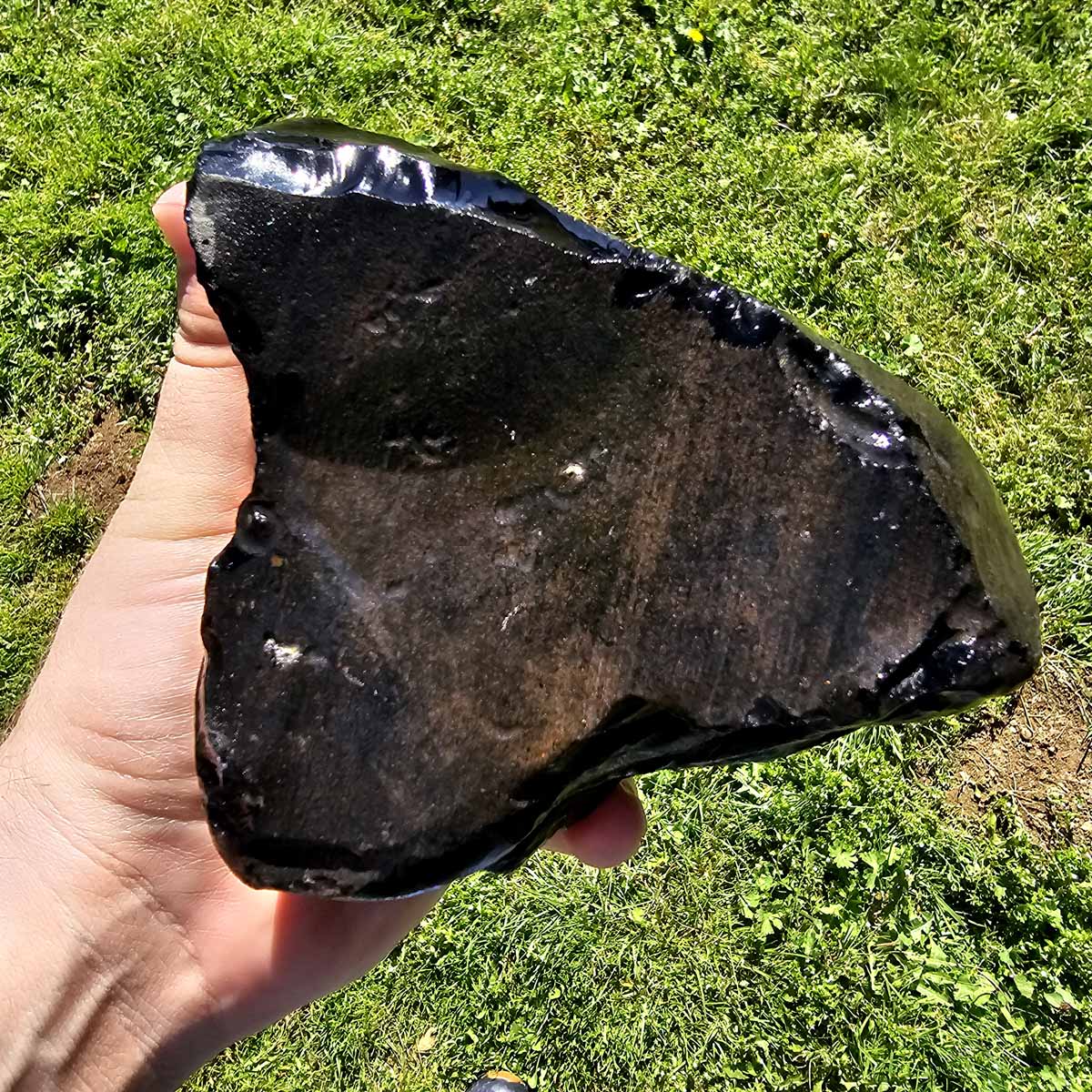 Mexican Velvet Obsidian Rough Chunk!