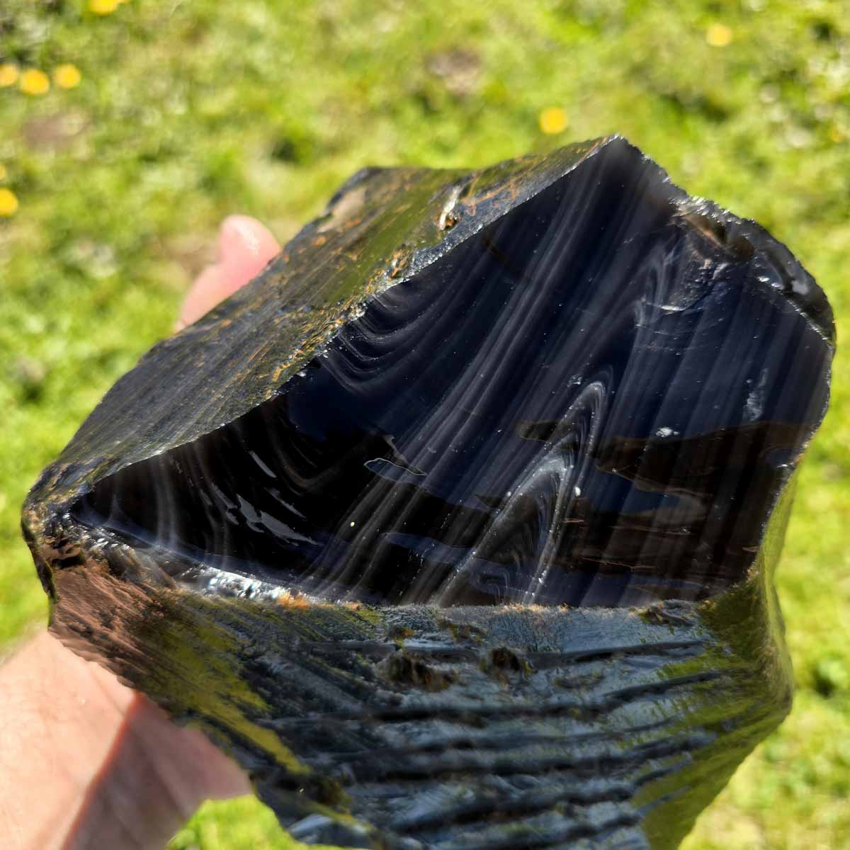 Rainbow Obsidian Davis Creek Rough Chunk!