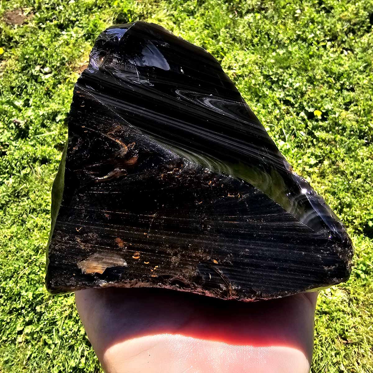 Rainbow Obsidian Davis Creek Rough Chunk!