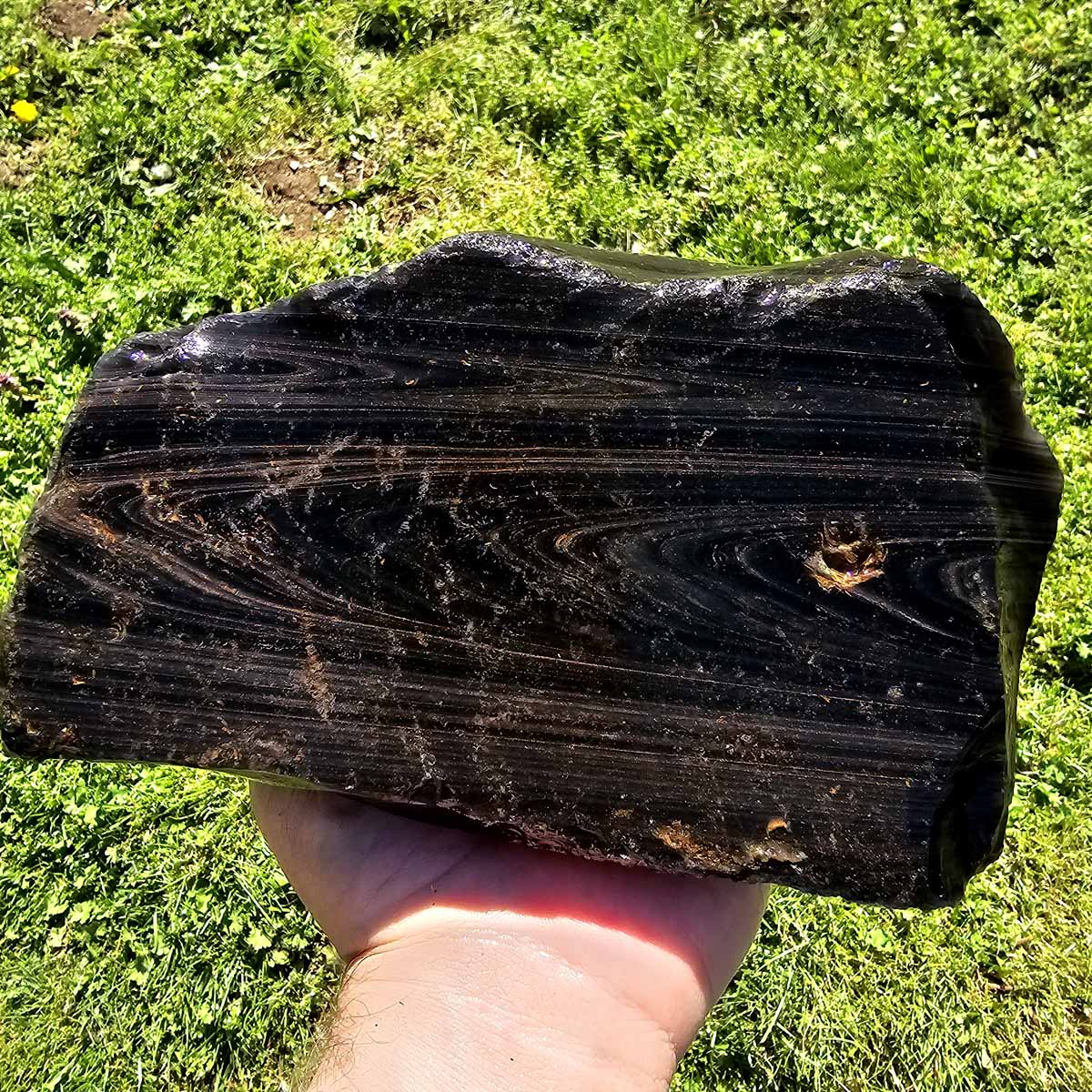 Rainbow Obsidian Davis Creek Rough Chunk!