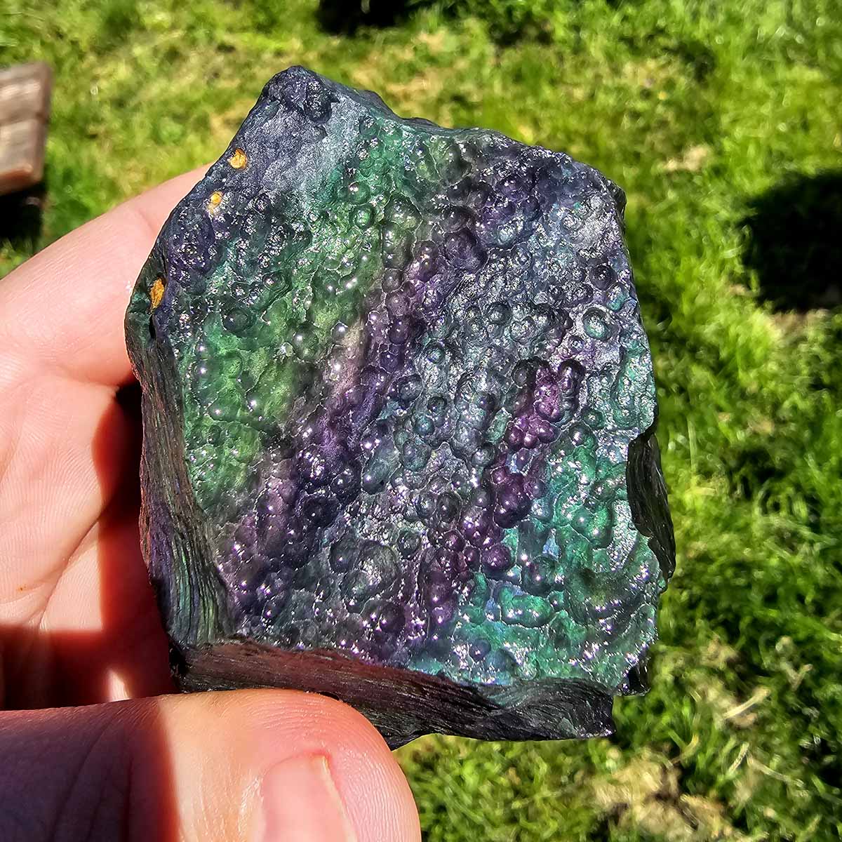 Mexican Velvet Obsidian Rough Chunk!