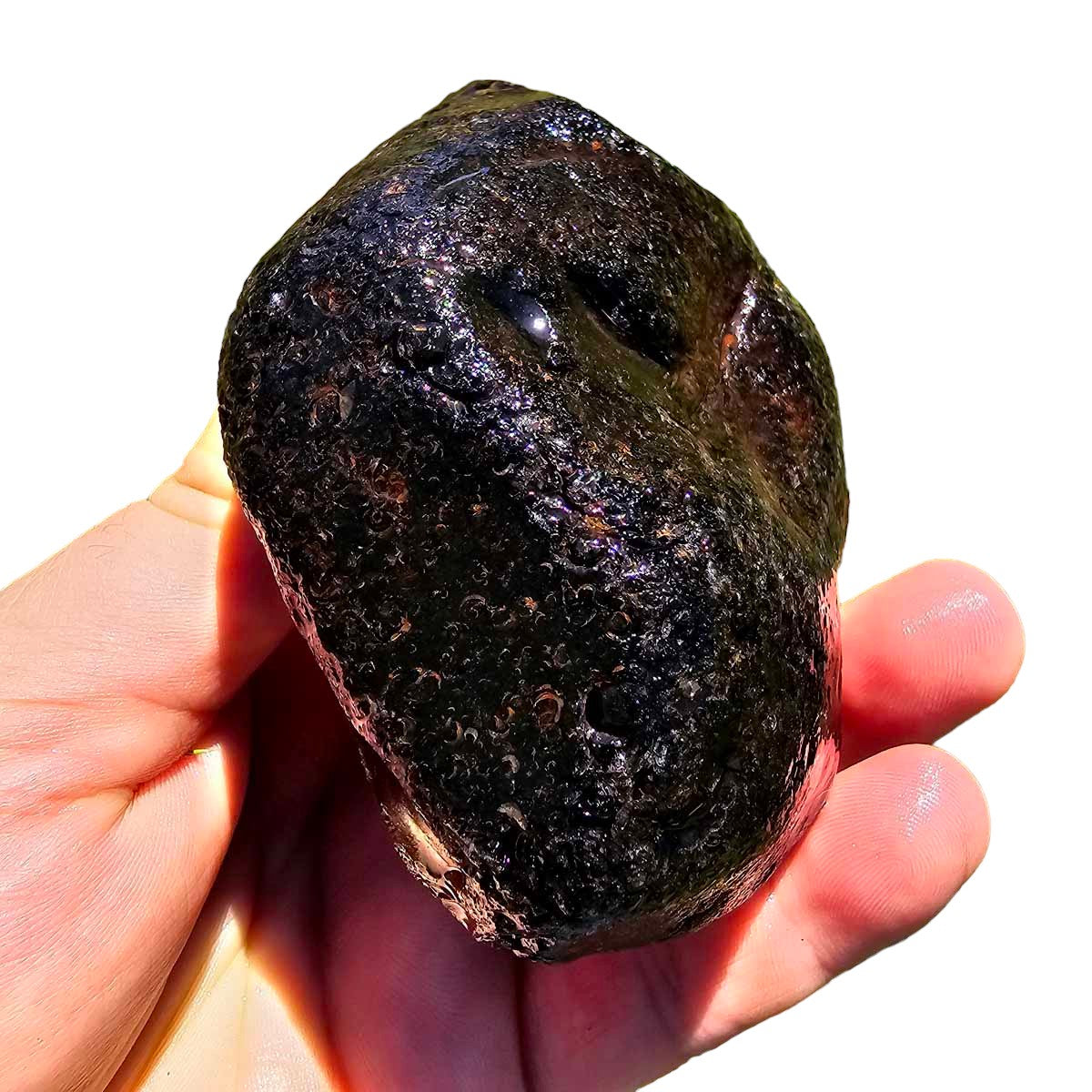 RARE Red Ribbon Obsidian Rough Chunk!