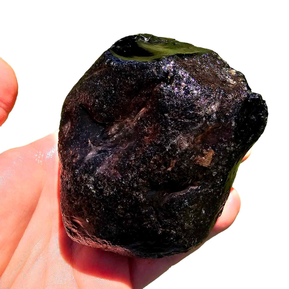 RARE Red Ribbon Obsidian Rough Chunk!