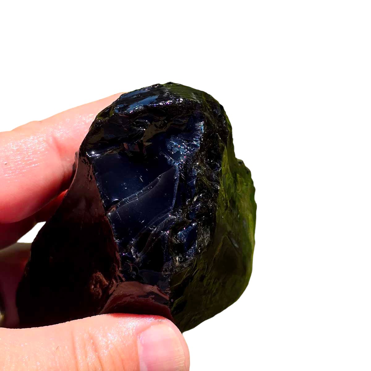 RARE Fire Glass Buttes Obsidian Rough Chunk!