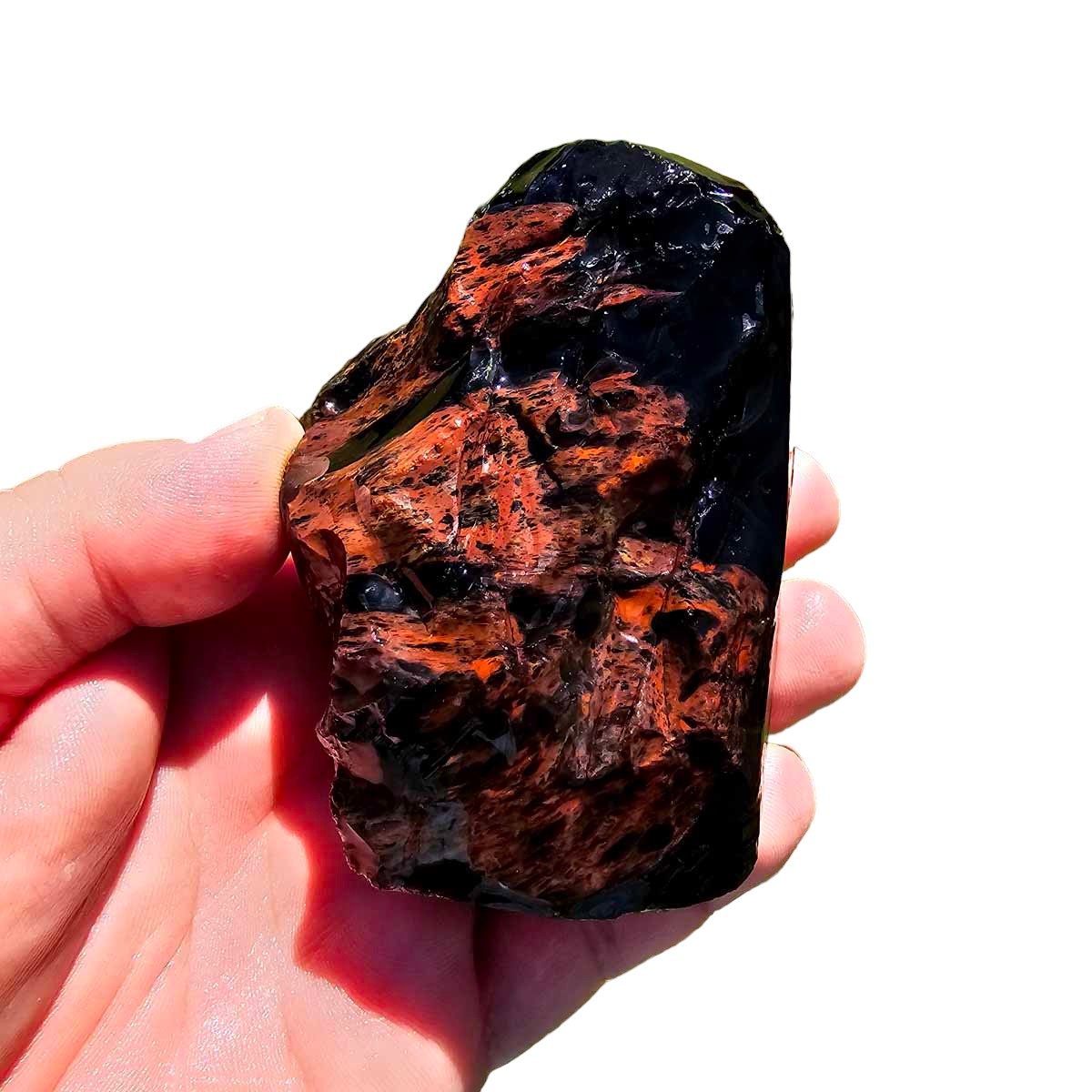 RARE Fire Glass Buttes Obsidian Rough Chunk!