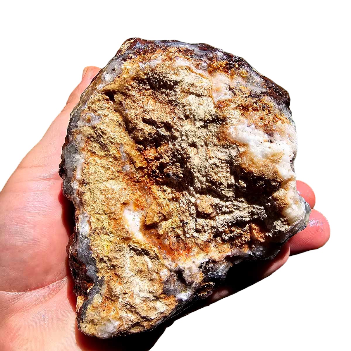 Crazy Lace Agate Lapidary Rough Chunk