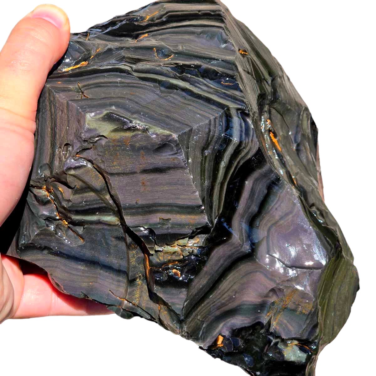 Mexican Velvet Obsidian Rough Chunk!