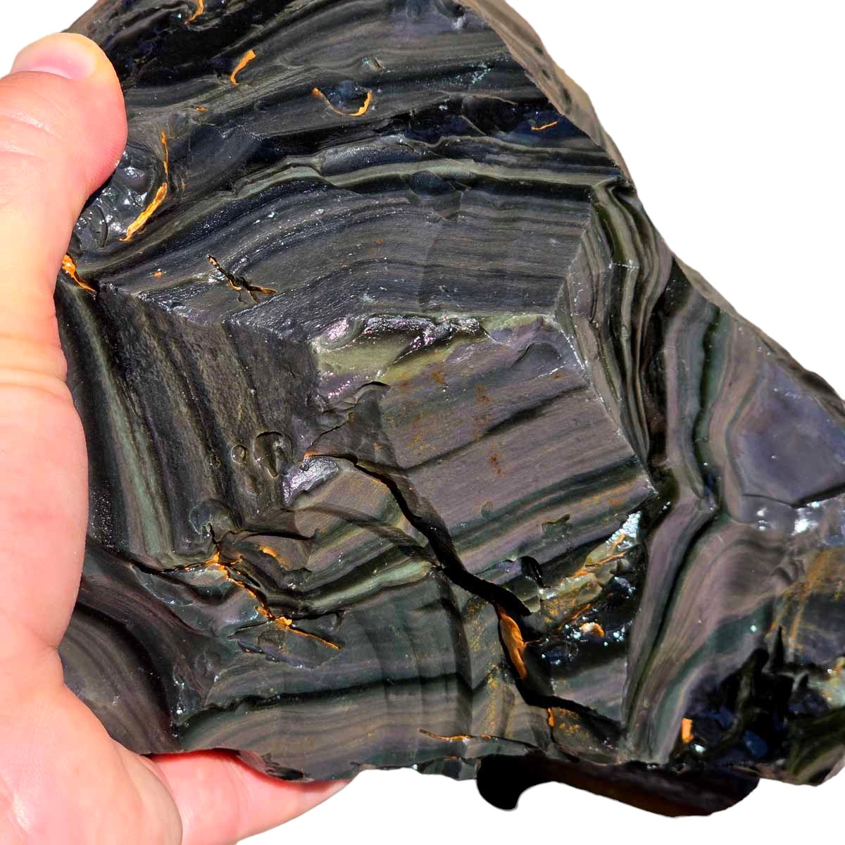 Mexican Velvet Obsidian Rough Chunk!