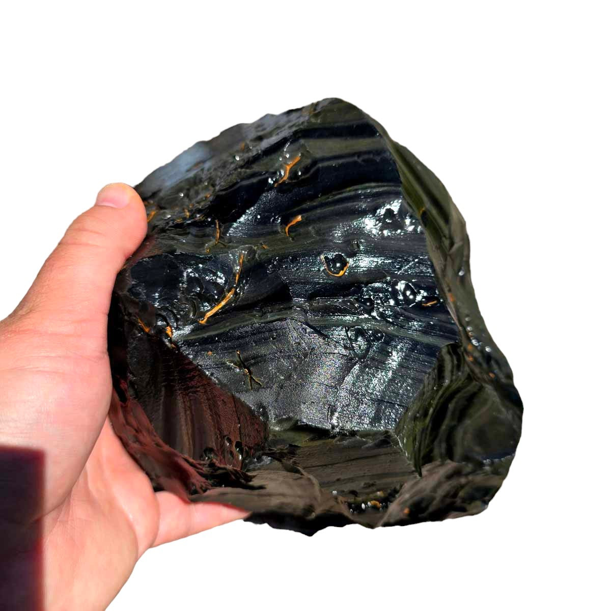 Mexican Velvet Obsidian Rough Chunk!