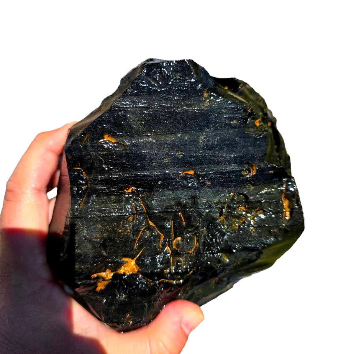 Mexican Velvet Obsidian Rough Chunk!