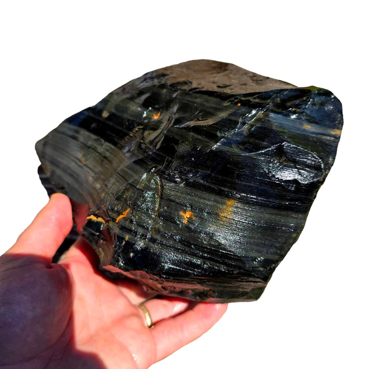 Mexican Velvet Obsidian Rough Chunk!