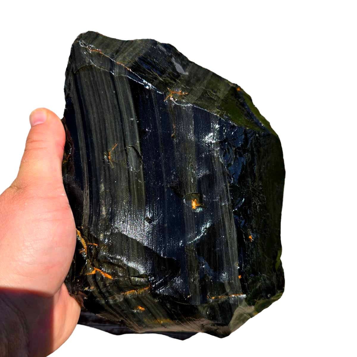 Mexican Velvet Obsidian Rough Chunk!