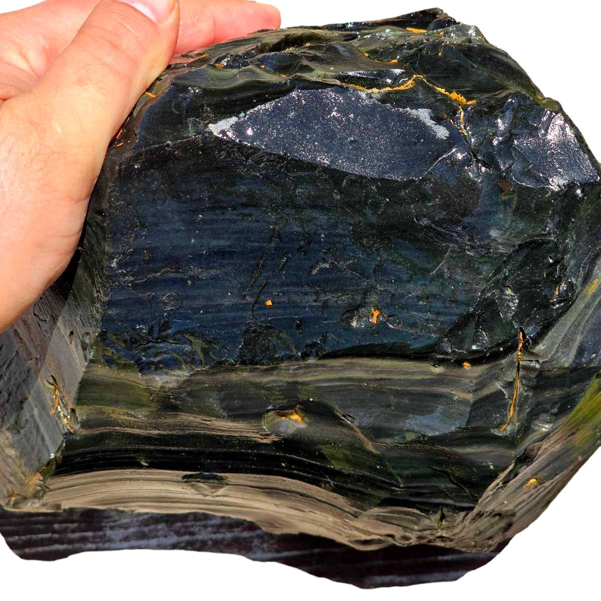 Mexican Velvet Obsidian Rough Chunk!