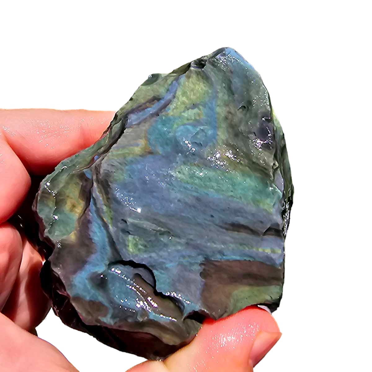 Mexican Velvet Obsidian Rough Chunk!