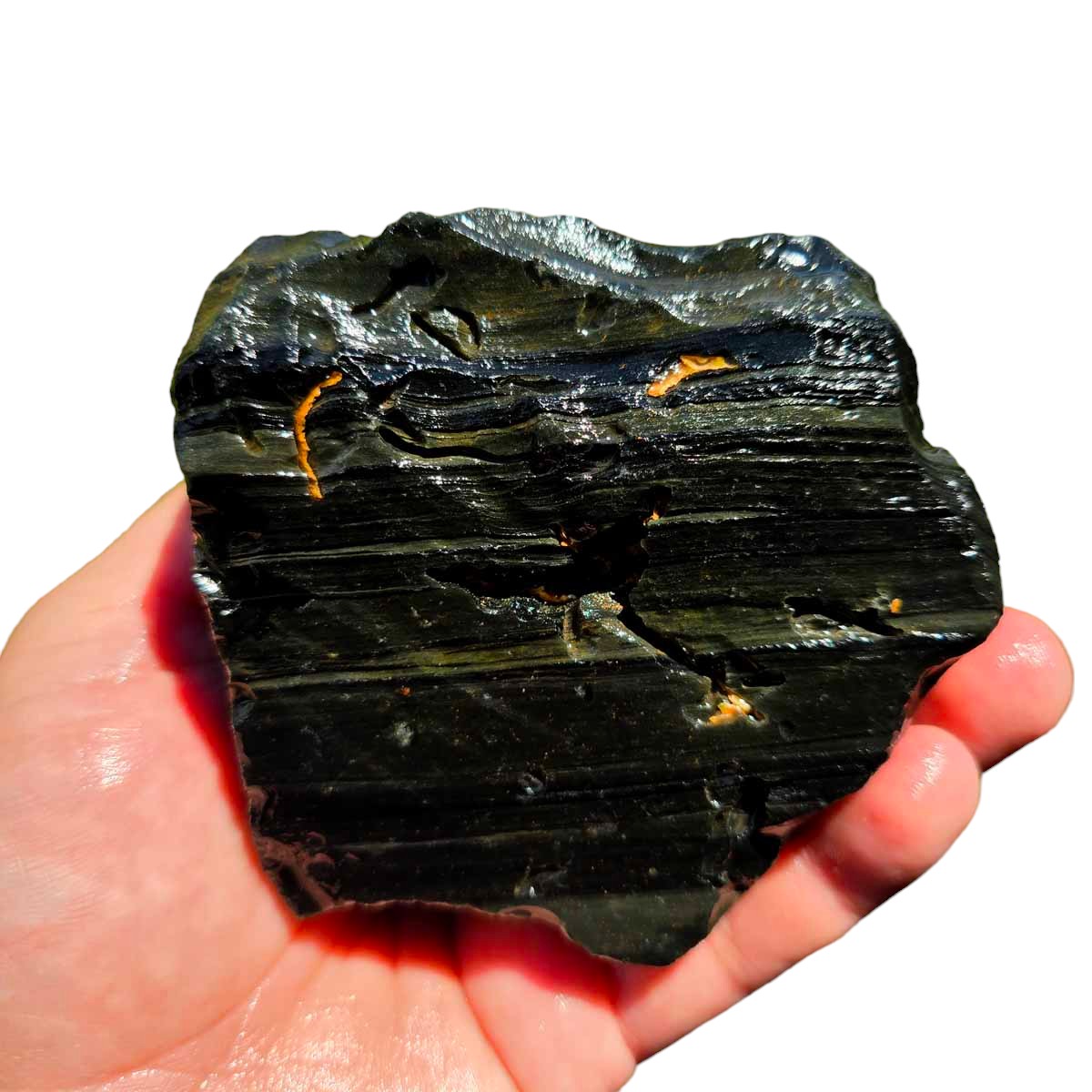 Mexican Velvet Obsidian Rough Chunk!