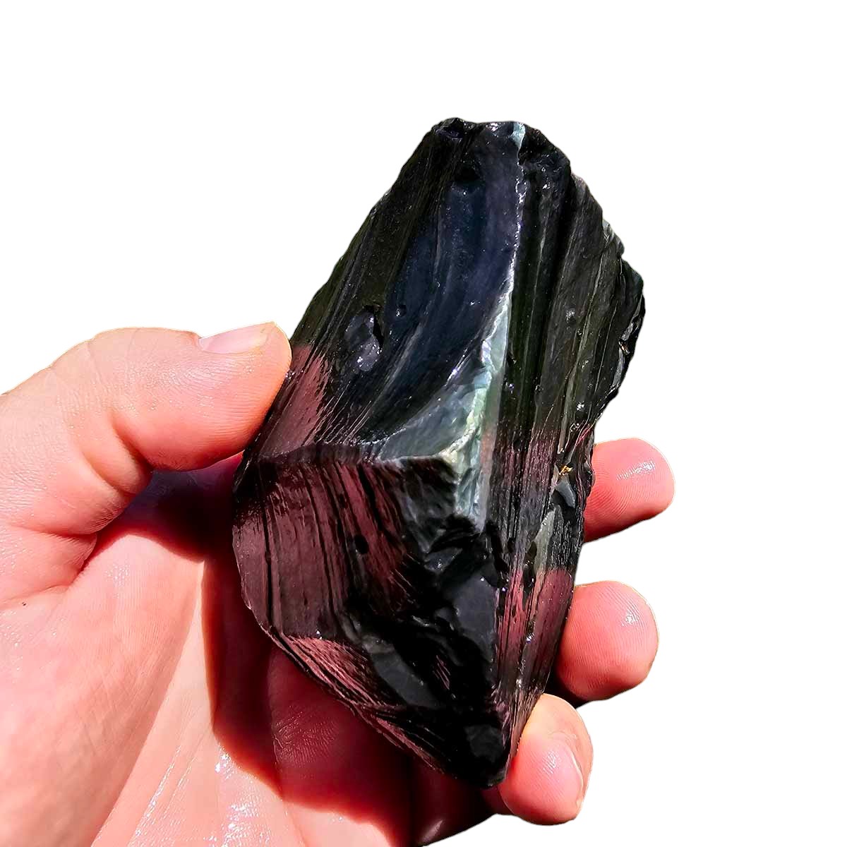 Mexican Velvet Obsidian Rough Chunk!