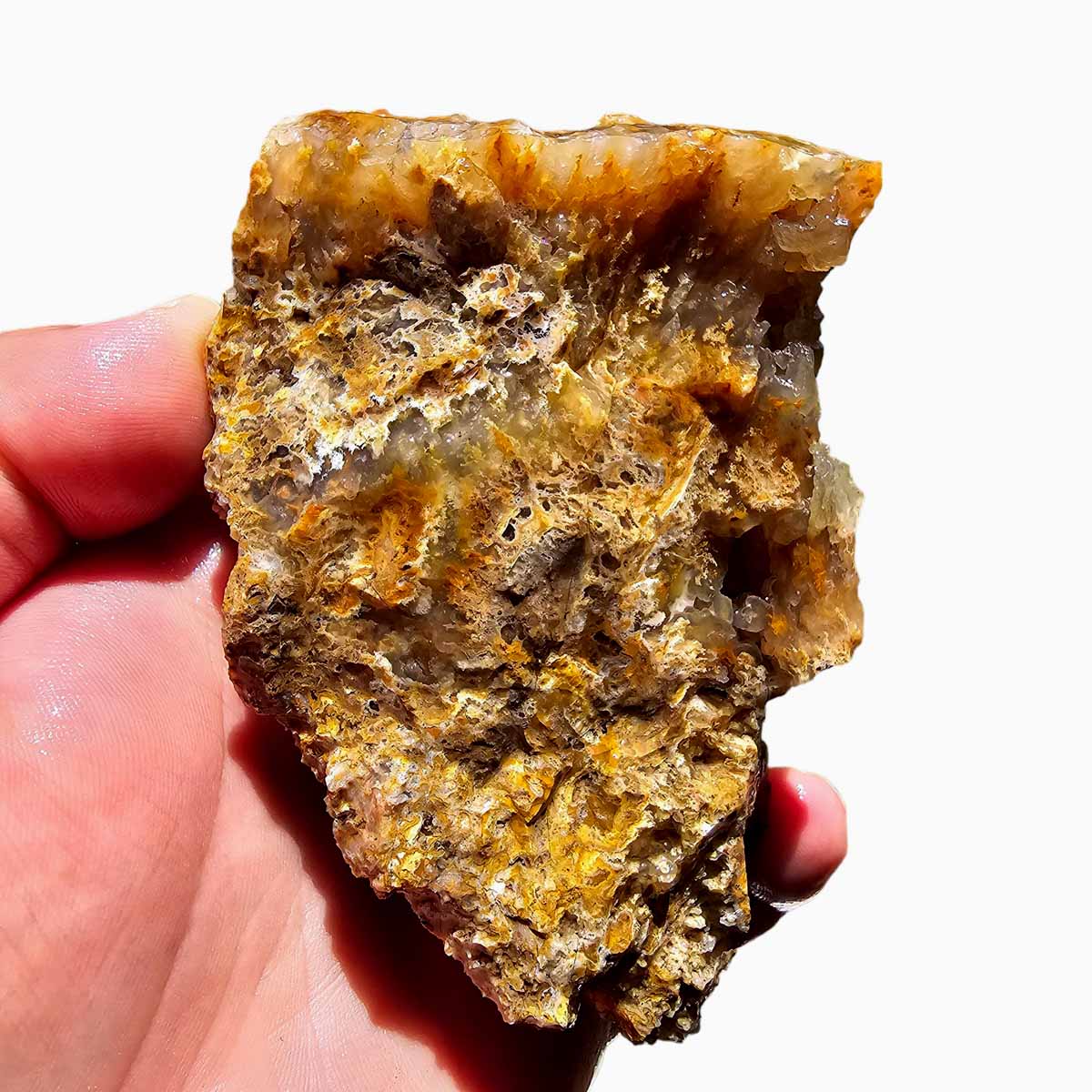 Eagle Rock Plume Agate Lapidary Crystal Rough Chunk