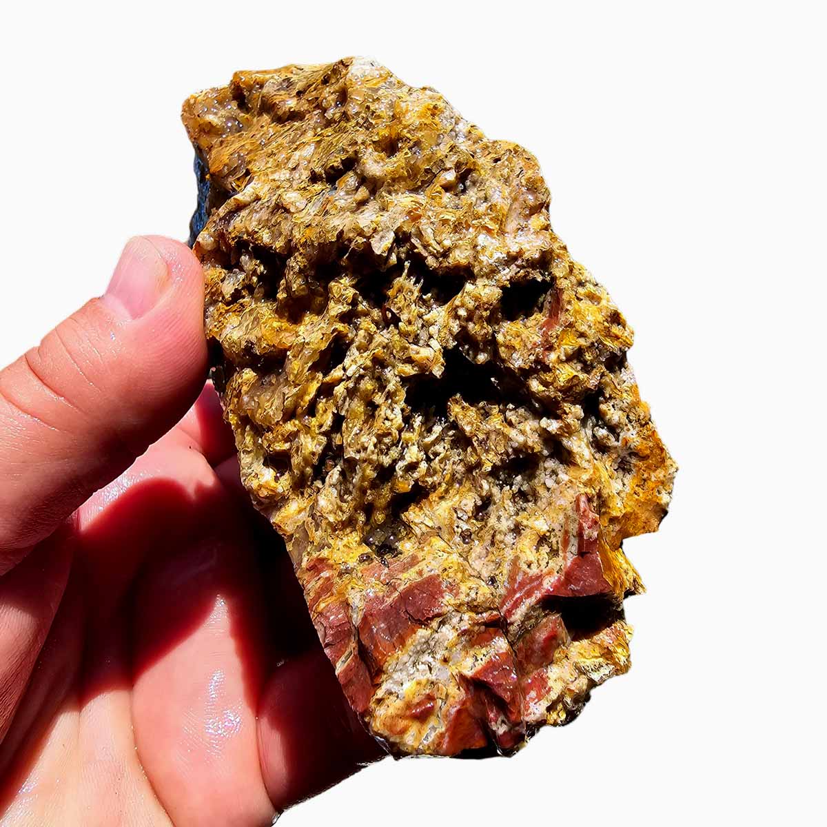 Eagle Rock Plume Agate Lapidary Crystal Rough Chunk