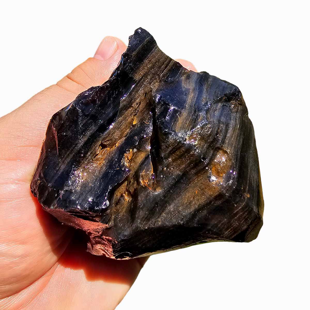 Rainbow Obsidian Davis Creek Rough Chunk