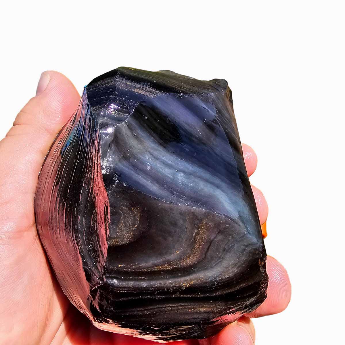 Rainbow Obsidian Davis Creek Rough Chunk