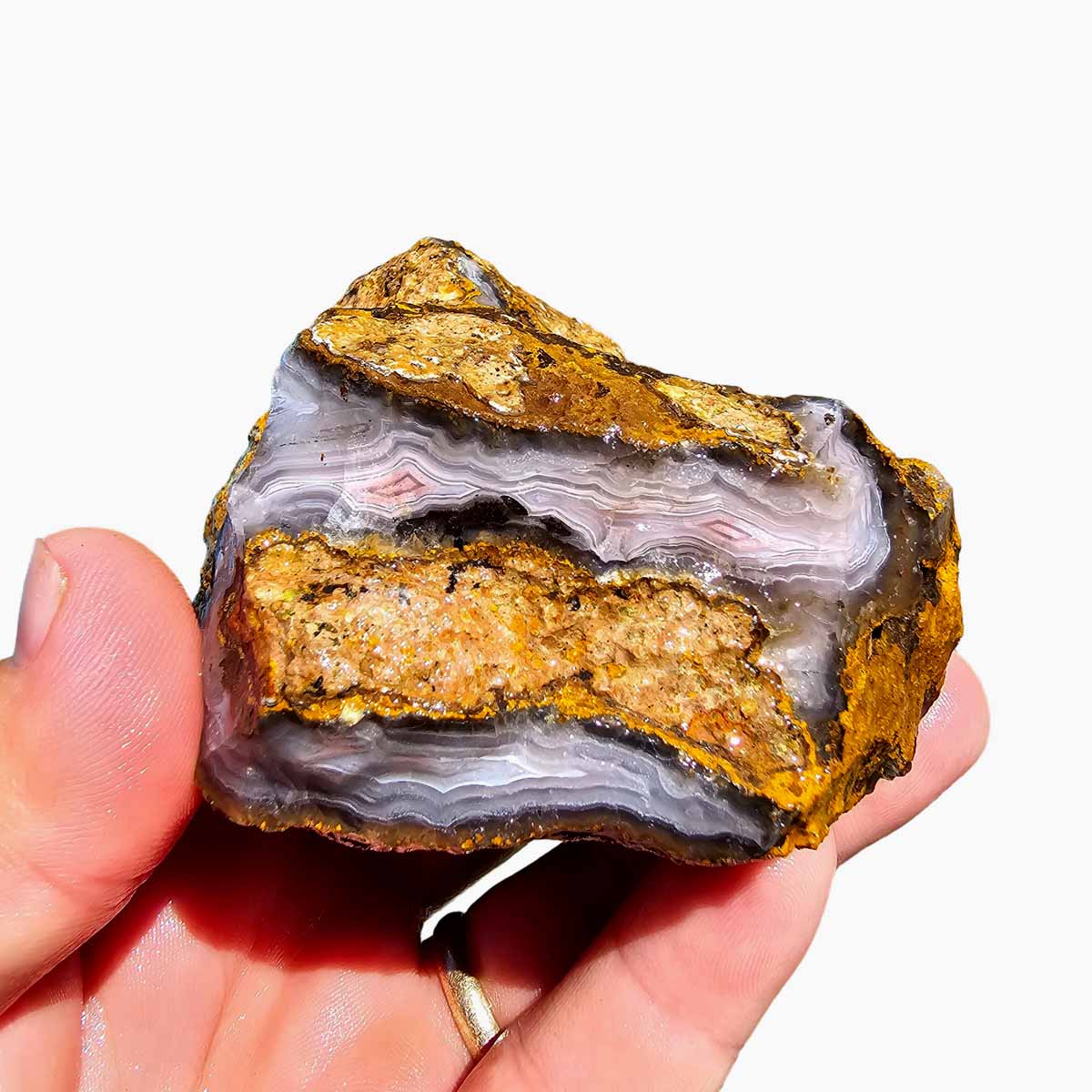 Agua Nueva Agate New Water Agate Rough Chunk