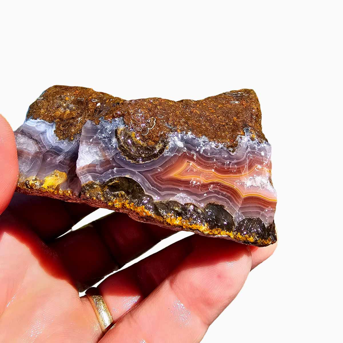 Agua Nueva Agate New Water Agate Rough Chunk