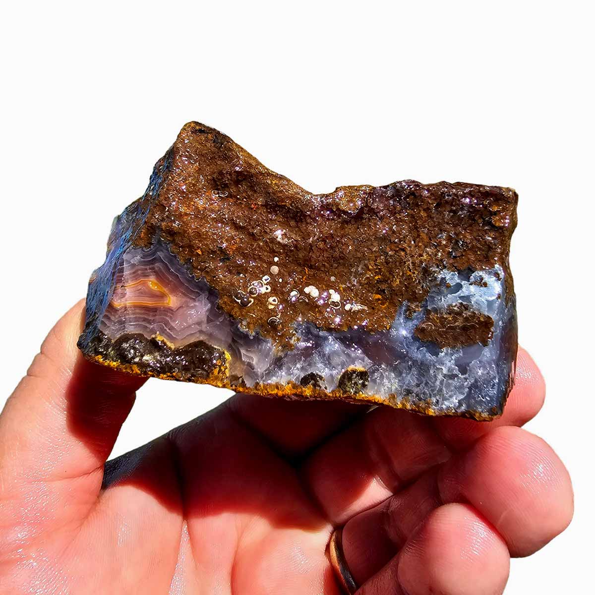 Agua Nueva Agate New Water Agate Rough Chunk