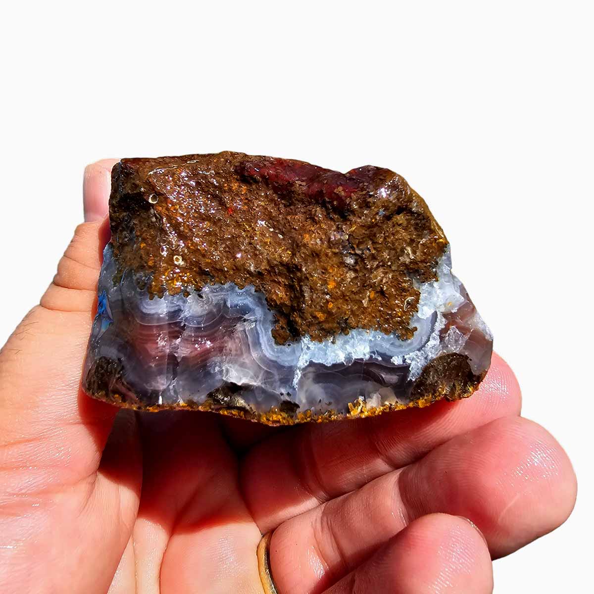 Agua Nueva Agate New Water Agate Rough Chunk