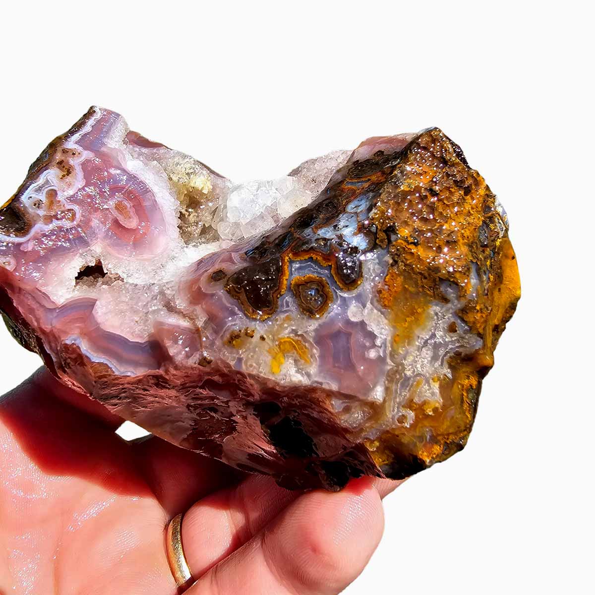 Agua Nueva Agate New Water Agate Rough Chunk