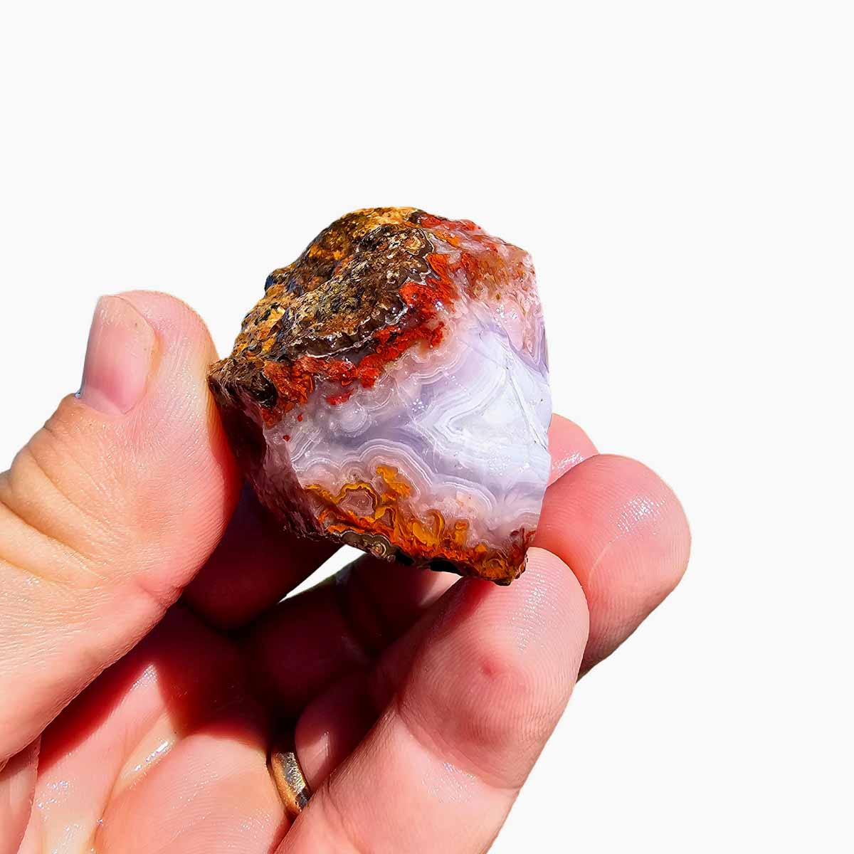 Agua Nueva Agate New Water Agate Rough Chunk