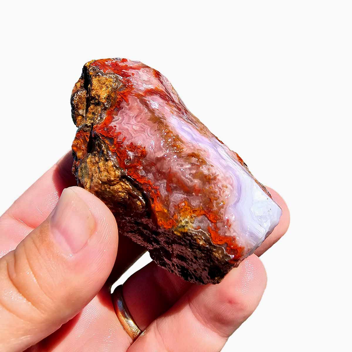 Agua Nueva Agate New Water Agate Rough Chunk