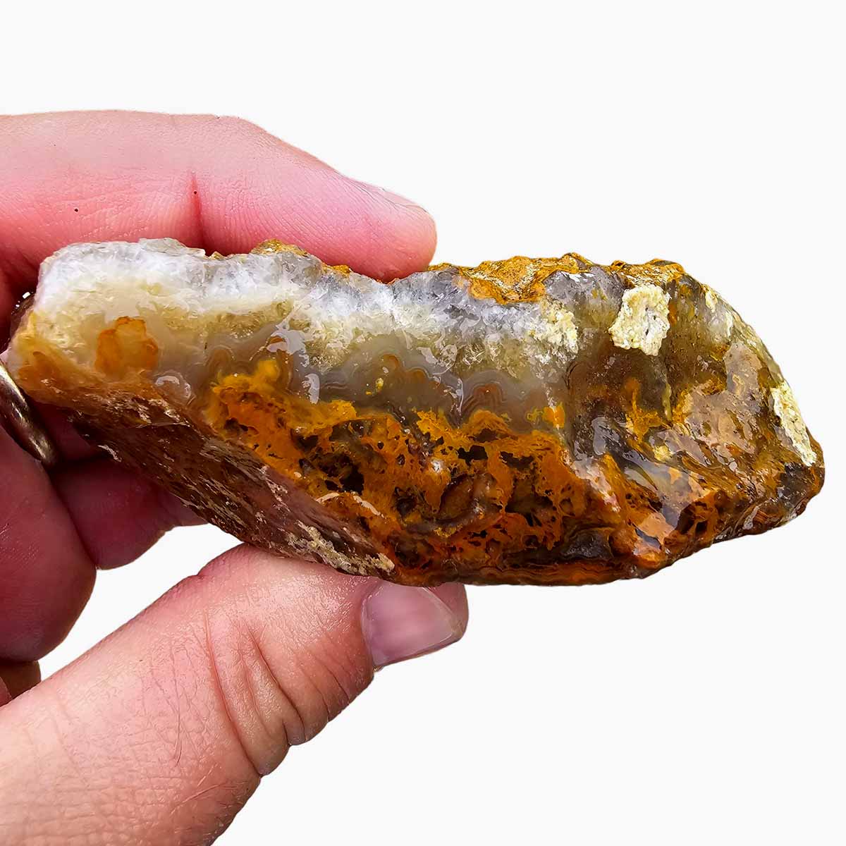 San Carlos Moss Agate Rough Chunk