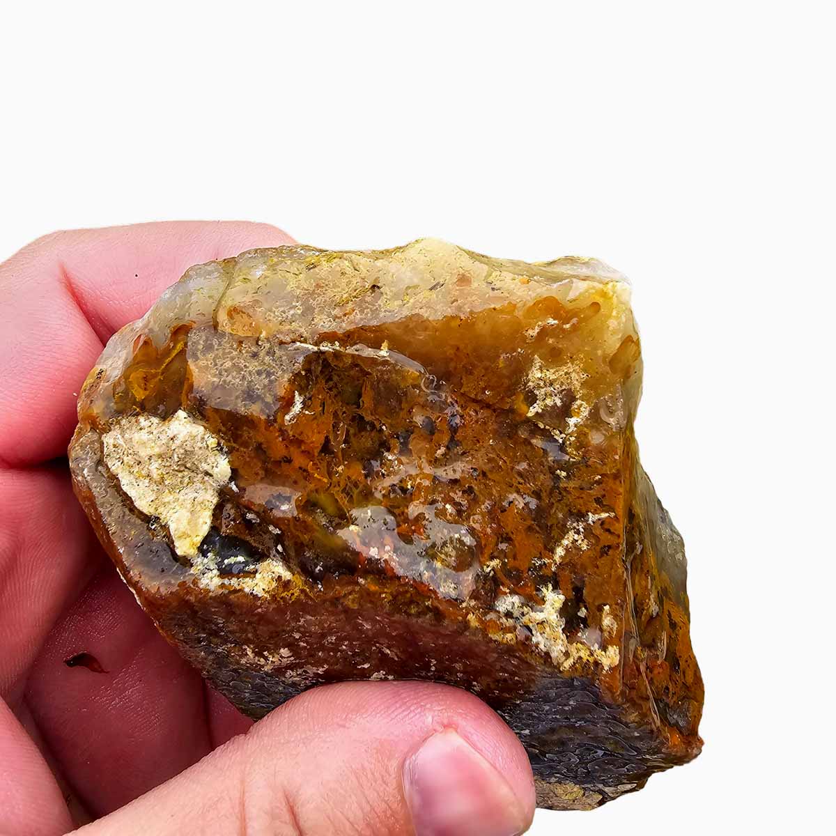 San Carlos Moss Agate Rough Chunk