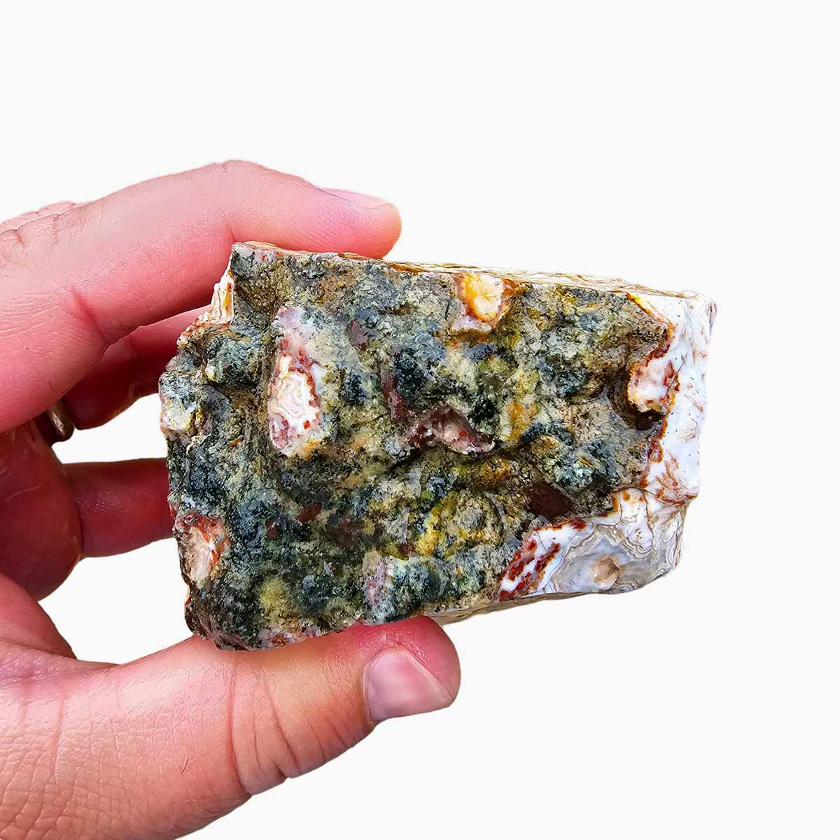 Apple Valley Agate Lapidary Rough Chunk Morocco