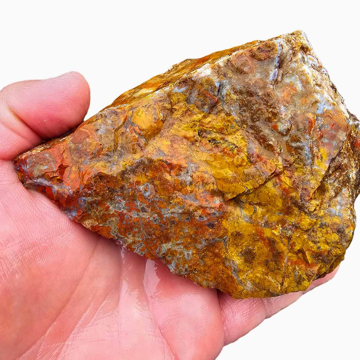 Apple Valley Agate Lapidary Rough Chunk Morocco