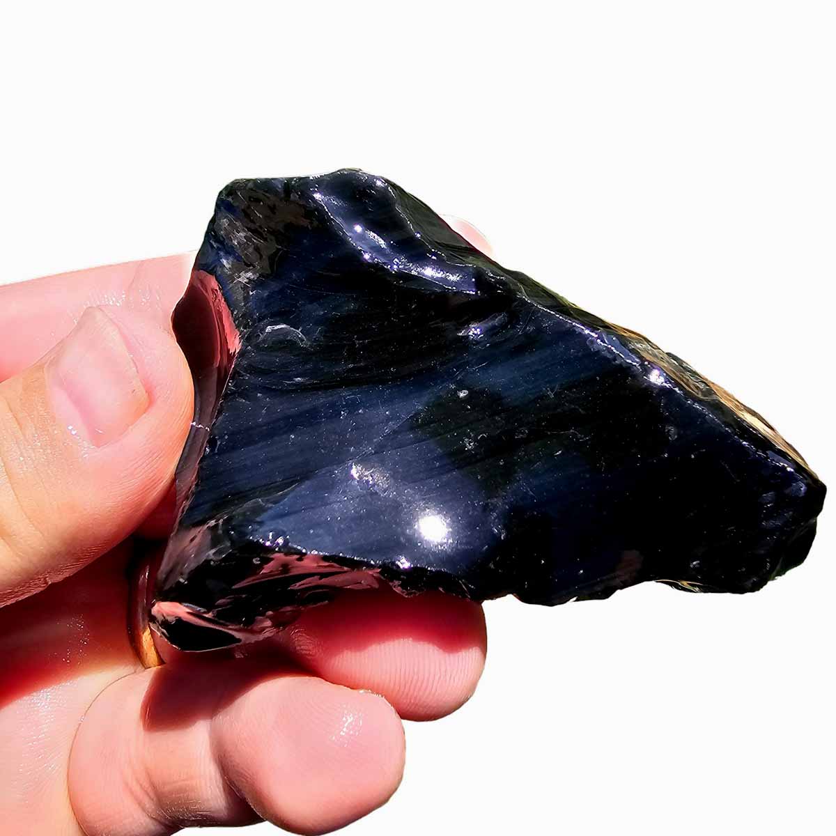 Mexican Velvet Obsidian Rough Chunk