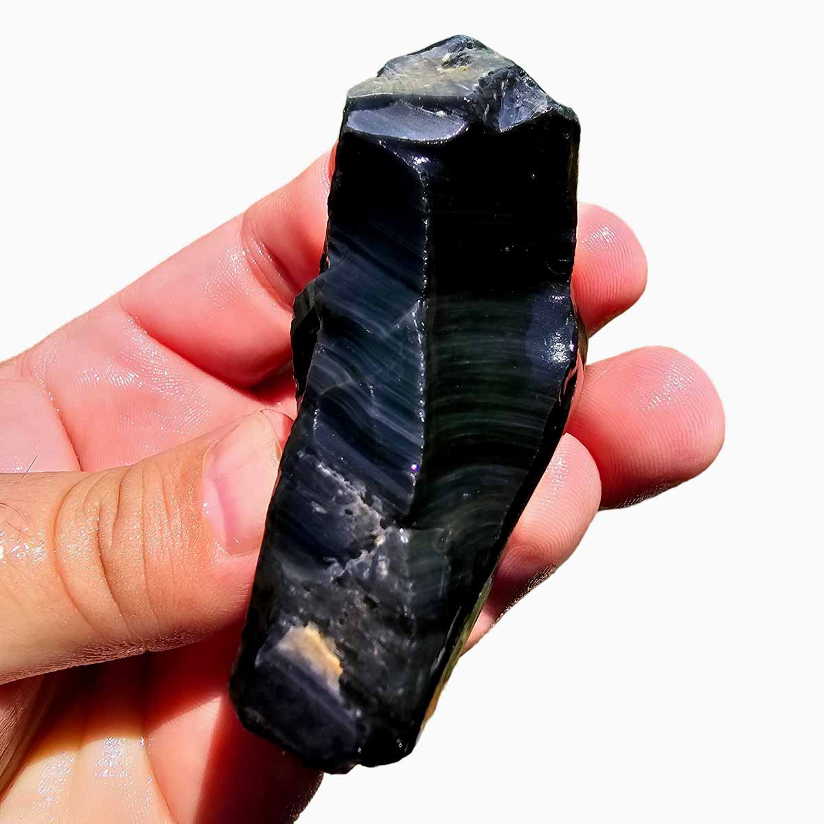 Mexican Velvet Obsidian Rough Chunk