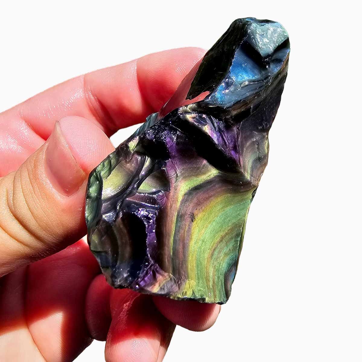 Mexican Velvet Obsidian Rough Chunk