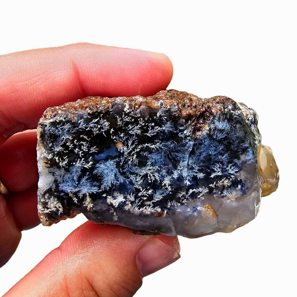 Mystery Plume Agate Lapidary Rough Chunk