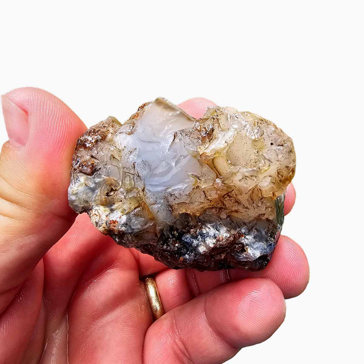 Mystery Plume Agate Lapidary Rough Chunk